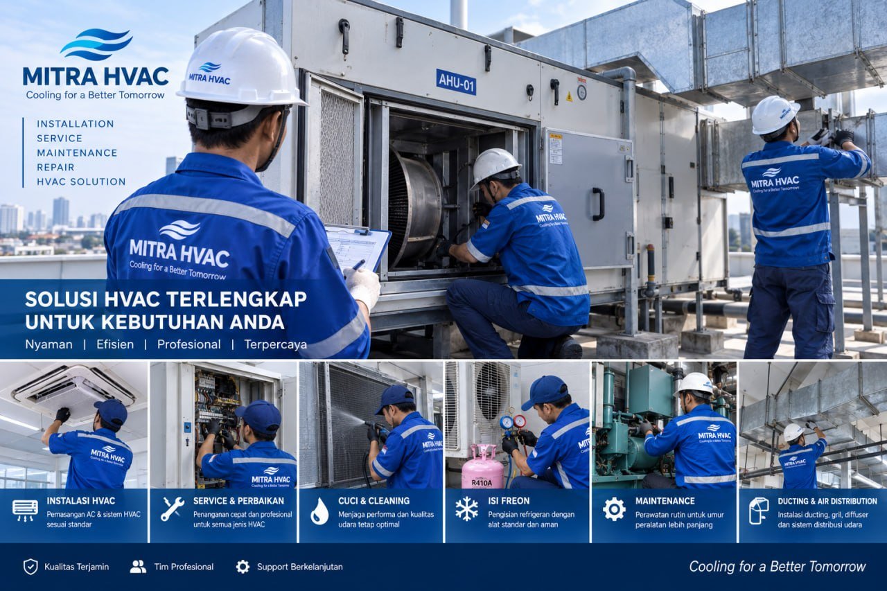 Mitra HVAC — solusi HVAC terlengkap untuk kebutuhan Anda